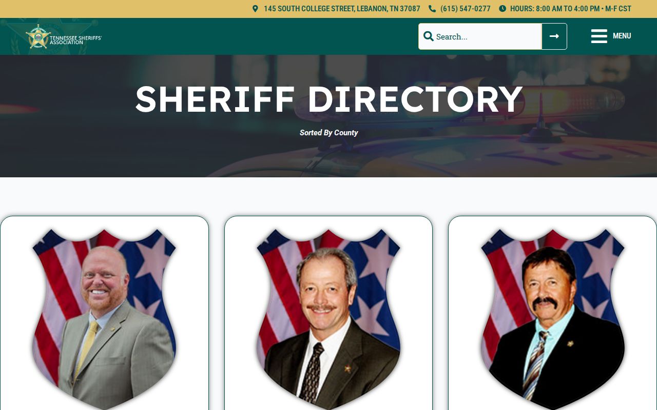 Clay County 72-hour release sheriff directory entry